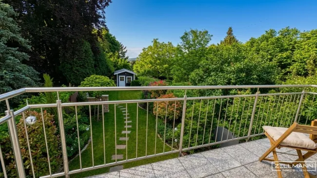 Modernes Wohnen am Grünrand Wiens – elegantes Haus mit Südgarten nahe den Maurer Weinbergen | ZELLMANN IMMOBILIEN - Bild