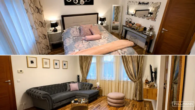 Wohnen mit Gartenflair in Rodaun – bezugsfertige 3-Zimmer-Wohnung mit wunderschönem Gemeinschaftsgarten | ZELLMANN IMMOBILIEN - Bild