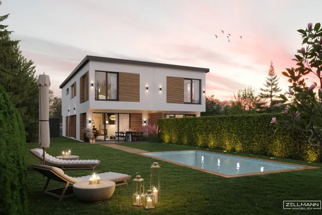 Bloom 23 – Exklusive Doppelhaushälfte mit Gartenidylle in Wien-Mauer | ZELLMANN IMMOBILIEN - Bild