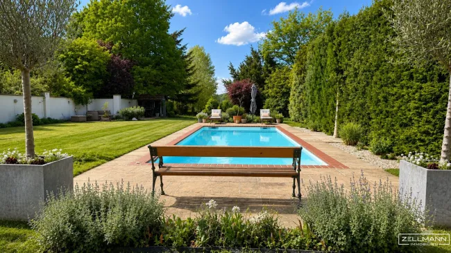NEULENGBACH | Revitalisierte Landhausvilla mit Stil auf 1.625 m² großem Grundstück | Pool | ZELLMANN IMMOBILIEN - Bild
