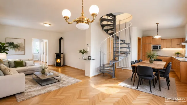 Stilvolle Familienvilla in Grünruhelage – perfekt für Wohnen, Arbeiten oder mehrere Generationen | ZELLMANN IMMOBILIEN - Titelbild