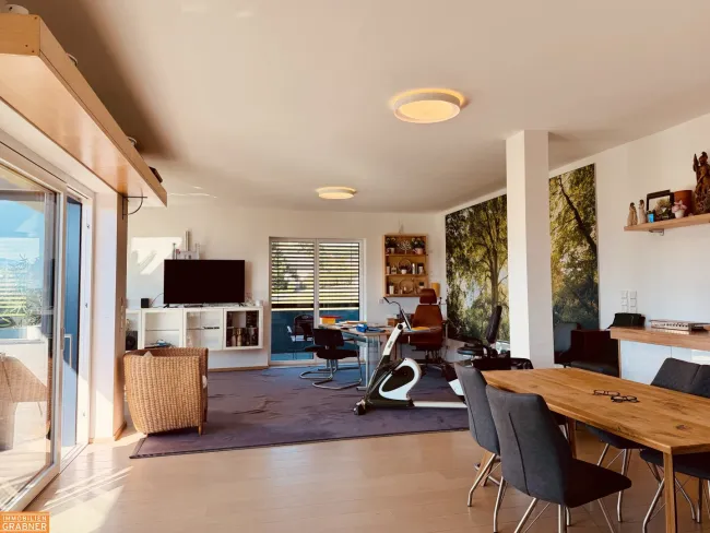 Penthouse mit Panoramafernblick in Ohlsdorf - Titelbild