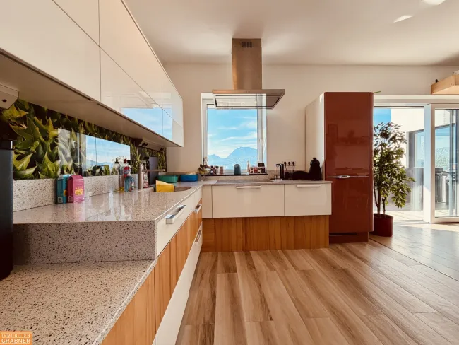Penthouse mit Panoramafernblick in Ohlsdorf - Bild