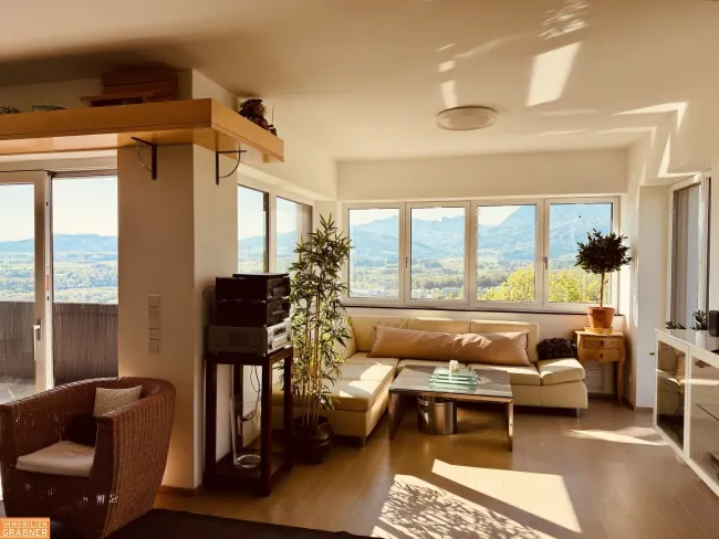 Penthouse mit Panoramafernblick in Ohlsdorf - Bild