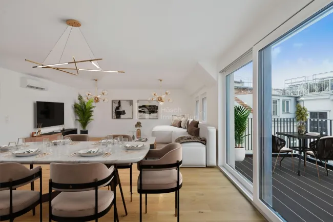 Imposants Wohnjuwel | 7 Stilwohnungen mitten in der Stadt [DG + kernsanierter Altbau] | elegant & hochwertig - Bild
