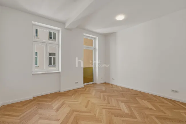 Altbau mit Freiraum nahe Donaukanal – Wohnungen mit Garten, Balkon oder Loggia - Bild