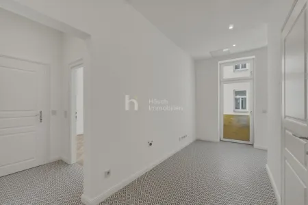 Altbau mit Freiraum nahe Donaukanal – Wohnungen mit Garten, Balkon oder Loggia