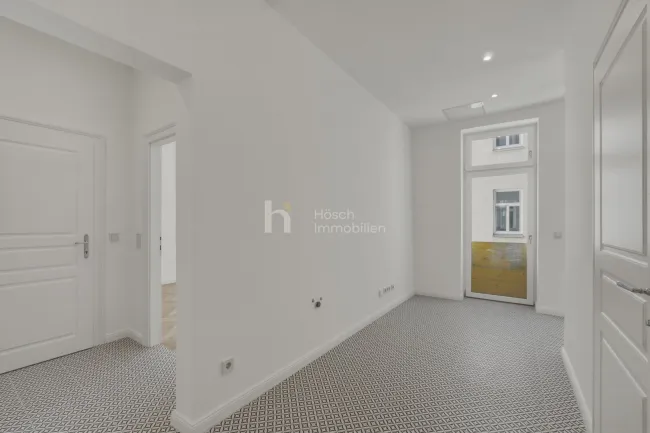 Altbau mit Freiraum nahe Donaukanal – Wohnungen mit Garten, Balkon oder Loggia - Bild