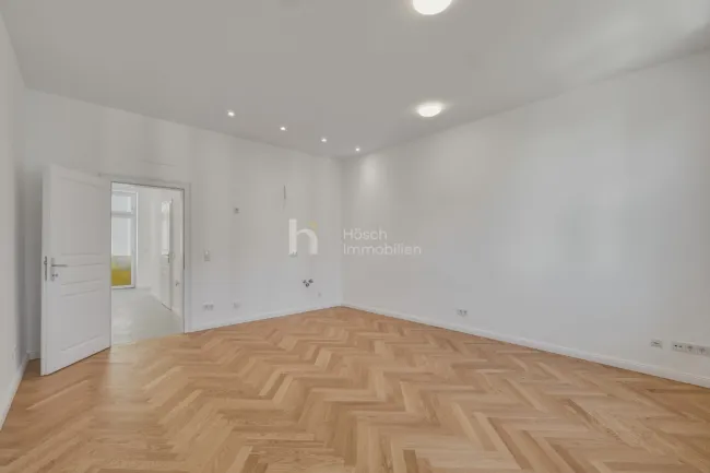 Altbau mit Freiraum nahe Donaukanal – Wohnungen mit Garten, Balkon oder Loggia - Bild