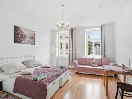 Altbau mit Freiraum nahe Donaukanal – Wohnungen mit Garten, Balkon oder Loggia