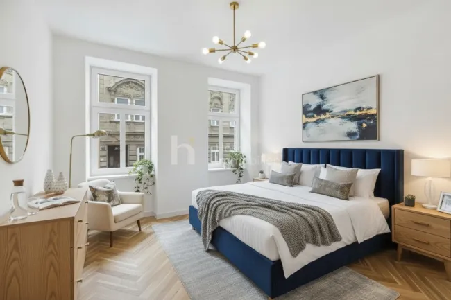 Erstklassig sanierte Altbauwohnung - Bild