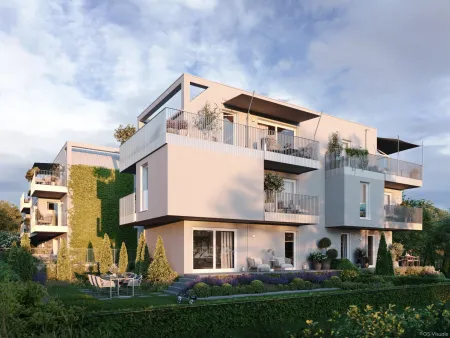 Moderne Erstbezug Neubauwohnung mit Balkon an der Alten Donau