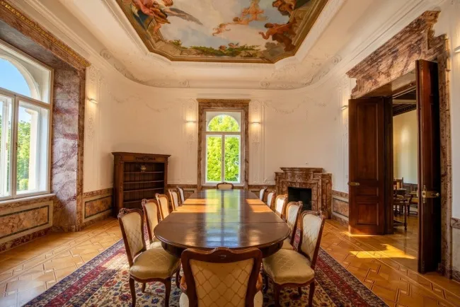 Repräsentative Palais Büro vollklimatisiert mit Terrasse und Garagen im Botschaftsviertel - Titelbild