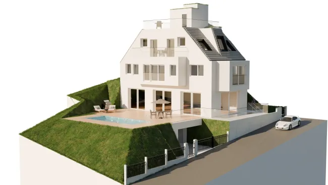 UNIQUE RESIDENCE - Luxusvilla mit Pool und traumhaften Fernblick - Titelbild