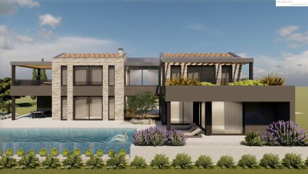 Gelegenheit - Exklusive Villa im Rohbau in Top-Lage und wunderbarem Meerblick