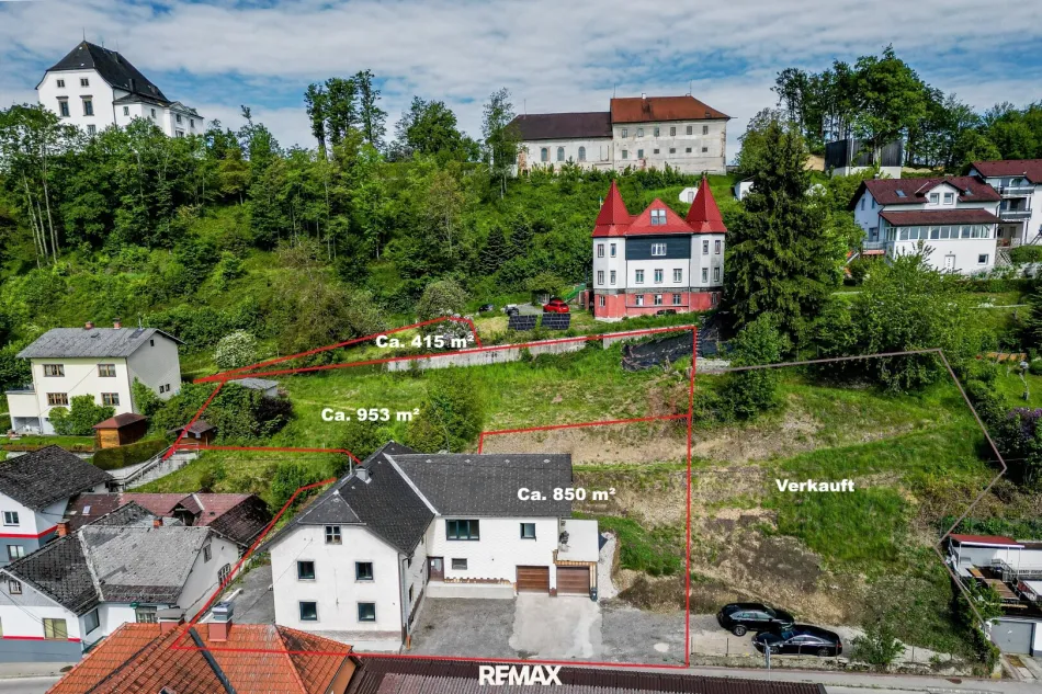 Panoramagrundstück am Schloßberg – ca. 1.368 m² Baugrund in Wolfsegg am Hausruck - Bild