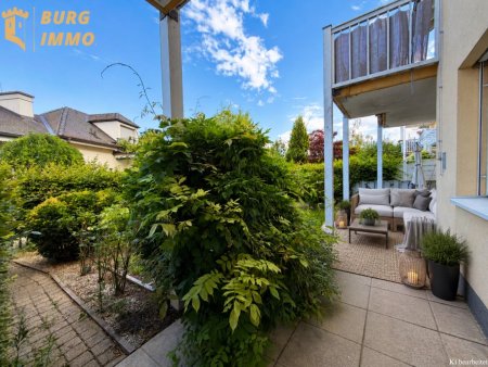 Garten, Terrasse & viel Platz: Großzügige 4-Zimmer-Wohnung für gemütliche Sommerabende in Kritzendorf
