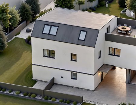 Exklusive Doppelhaushälfte in absoluter Ruhelage mit Dachterrasse und Stellplatz direkt an der Piesting
