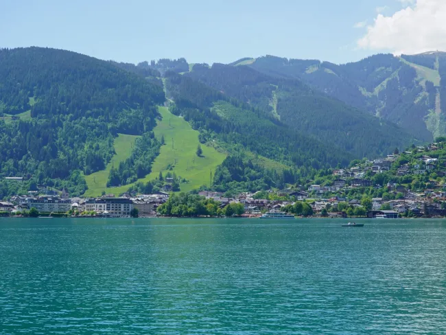 Blick nach Zell am See