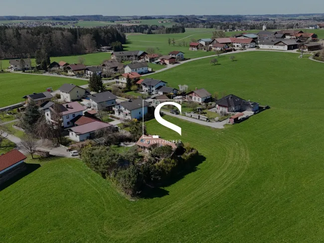 GRÜNE HEIMAT | Schönes Baugrundstück für Familien in Lamprechtshausen - Titelbild