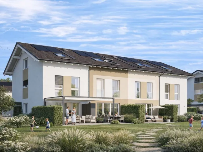 DAS LILIENQUARTIER 23 | Neues Reihenhaus 'SECHSZEHN B' | Provisionsfrei - Bild