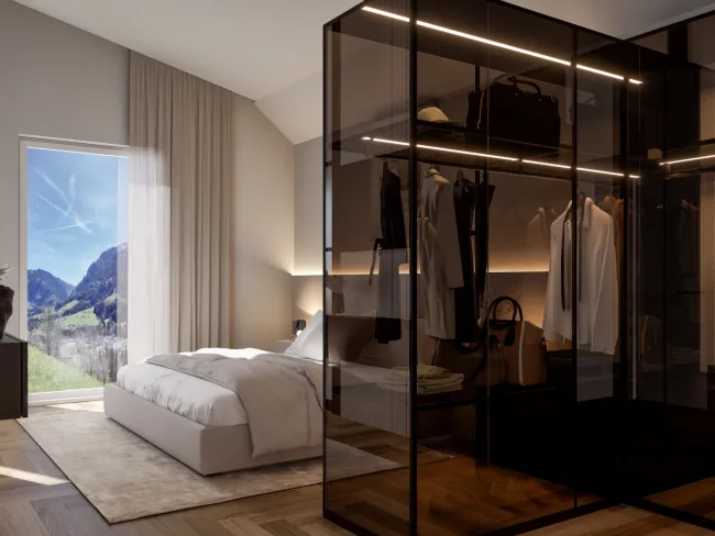 Master Bedroom mit Aussicht - DAS PENTHOUSE