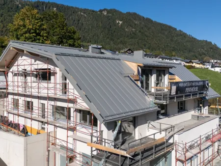 Das Penthouse mit großer Dachterrasse