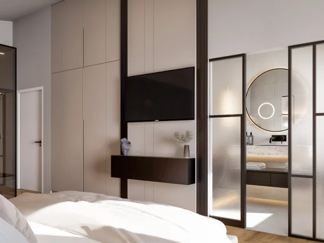Master Bedroom mit en-suite Bad (Vorschlag) - DAS PENTHOUSE