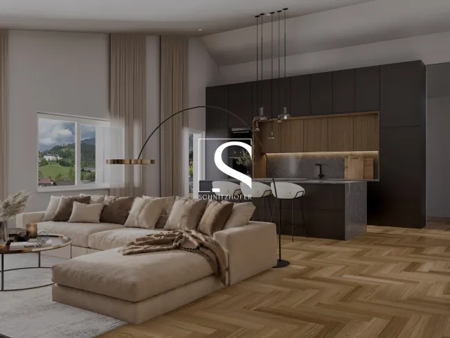 DAS PENTHOUSE - DAS SONN.VEIT | Letzte Einheit im Projekt | 360°-Ausblick. 4-Meter Raumhöhe. Barrierefrei & Tiefgarage. - Titelbild