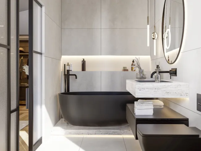 en-suite Badezimmer (Vorschlag) - DAS PENTHOUSE