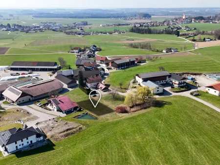 BAUEN NAHE SALZBURG | Leistbares Baugrundstück in Moosdorf am Grünland | Für Ihr Einfamilienhaus