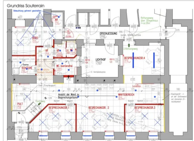 Helles Büro mit 5 Zimmern und 2 WCs gegenüber Stadthalle– gepflegt und sofort bezugsbereit! - Titelbild