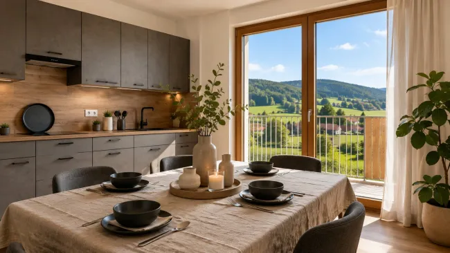 Neubau | Drei Zimmer, ein echtes Zuhause – mit Außenbereich und Grünblick - Titelbild