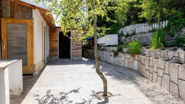 Direkt an der Steyr: Großzügiges Familienhaus mit Außenküche - Bild