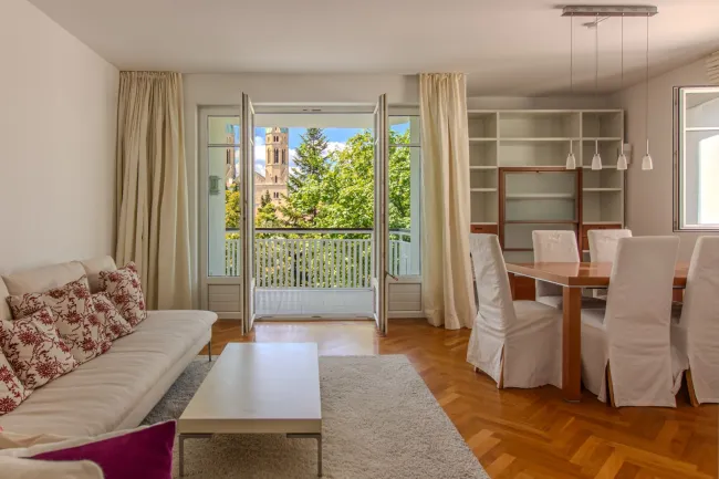 Freiblick ins Grüne | Garage | Balkon | Ruhig & Zentral - Titelbild