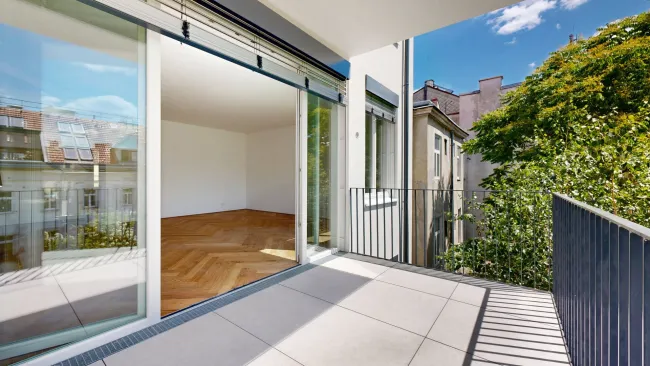 14 m² Balkon