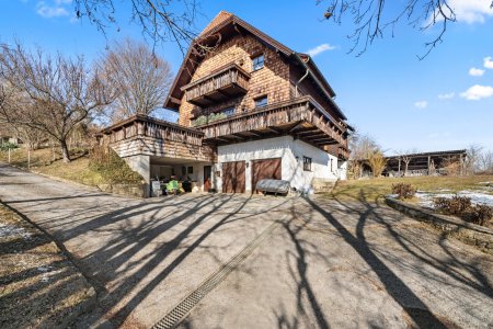 REFUGIUM VON WILLI DUNGL - NATURGARTEN-PARADIES und/oder SELBSTVERSORGER, DERZEIT 3 WOHNEINHEITEN (AUSBAUBAR) für KURZZEITVERMIETUNG geeignet