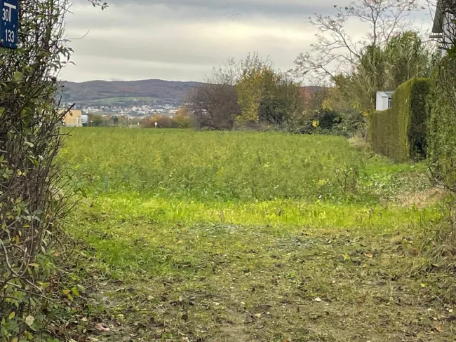 Baugrundstück - Sackgasse - Fernsicht - Titelbild