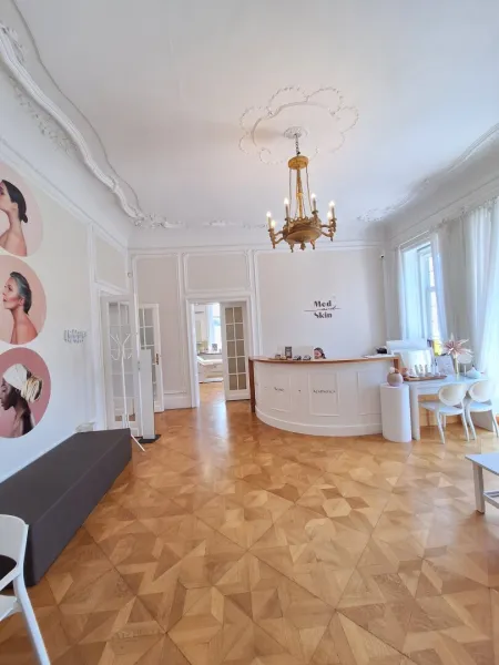 EXKLUSIVE ORDINATIONSRÄUME IN DER VILLA DEMEL - RUHIGE UND ANSEHNLICHE LAGE IM 17. BEZIRK - flexibler Miete / Umsatzbeteiligung möglich!
