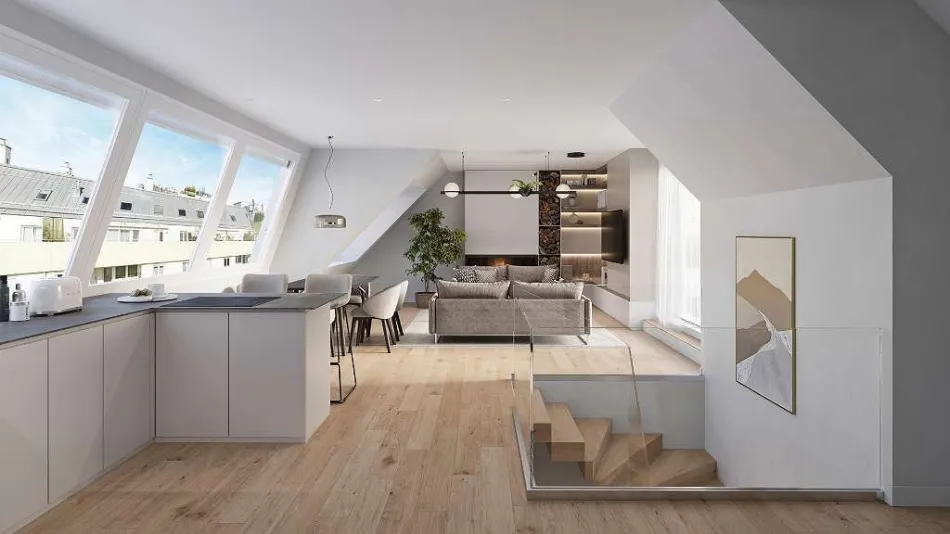 ANLEGER- oder EIGENNUTZER-WOHNUNGEN: URBANES WOHNEN IM 3. BEZIRK: Zwei Baukörper, ein Wohngefühl der Extraklasse - Titelbild