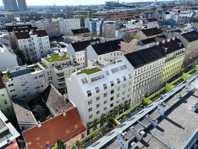 ANLEGER- oder EIGENNUTZER-WOHNUNGEN: URBANES WOHNEN IM 3. BEZIRK: Zwei Baukörper, ein Wohngefühl der Extraklasse - Bild