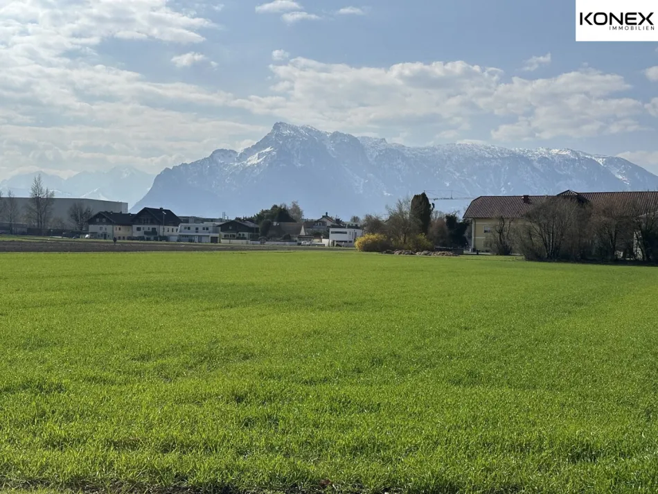 Sonniges Baugrundstück in Salzburg-Maxglan mit eigener Zufahrt - Titelbild