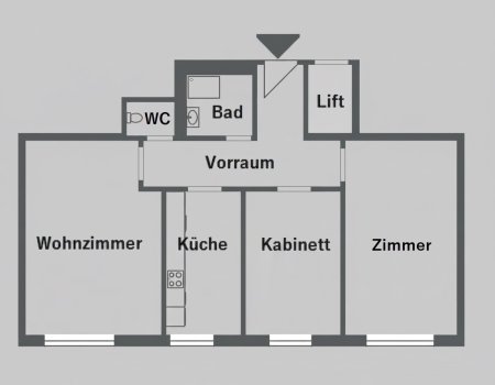 Top sanierte helle Neubauwohnung im 4. Liftstock - U3