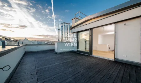 Edles Lebensgefühl: 4 Zimmer Dachgeschoß in 1090 Wien — INKLUSIVE Balkon, Terrasse & 2 STAPELGARAGENPLÄTZE