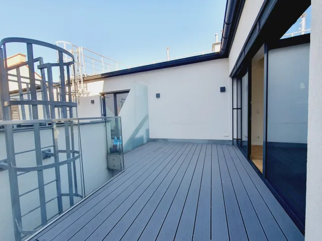 Terrasse hofseitig