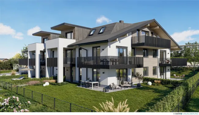 2 Zimmer Wohnung mit ca. 13m² sonnigem Balkon in Anthering - Bild