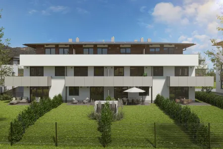 Traumhafte 2 Zimmer Wohnung mit 90m² Garten in Mondsee