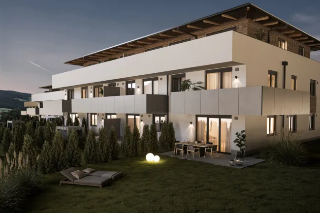 Traumhafte 2 Zimmer Wohnung mit 90m² Garten in Mondsee - Bild