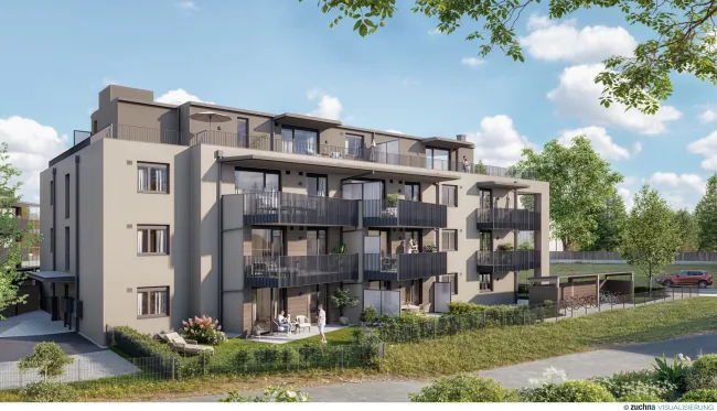 2 Zimmer Wohnung mit sonnigem Balkon in Bürmoos - Bild