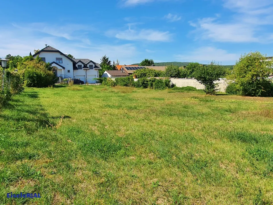 sonniger Baugrund für Einfamilienhaus - Bild